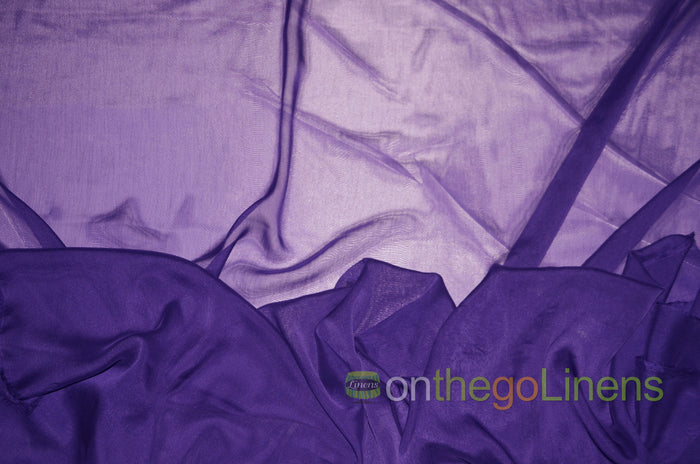 58in x 96in - 8ft Tall / Purple