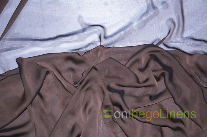 Tablecloth Overlay 72 x 72 / Brown
