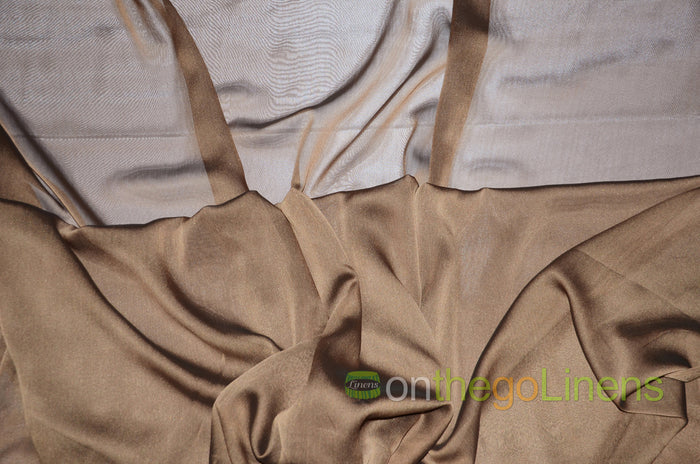 Tablecloth Overlay 72 x 72 / Medium Brown