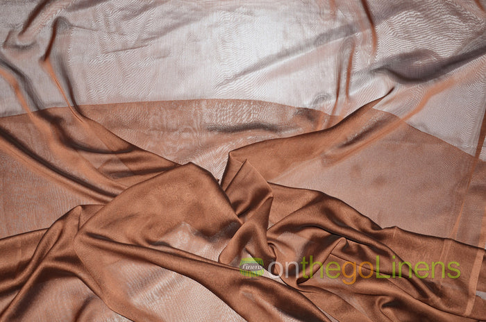 Tablecloth Overlay 72 x 72 / Copper