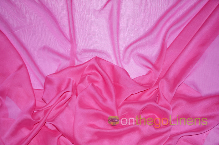 Tablecloth Overlay 72 x 72 / Hot Pink