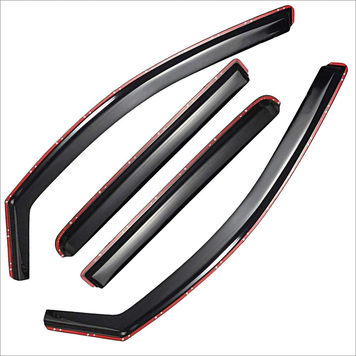 In-Channel Rain Guard Window Visors For 2019-2024 Chevrolet Malibu