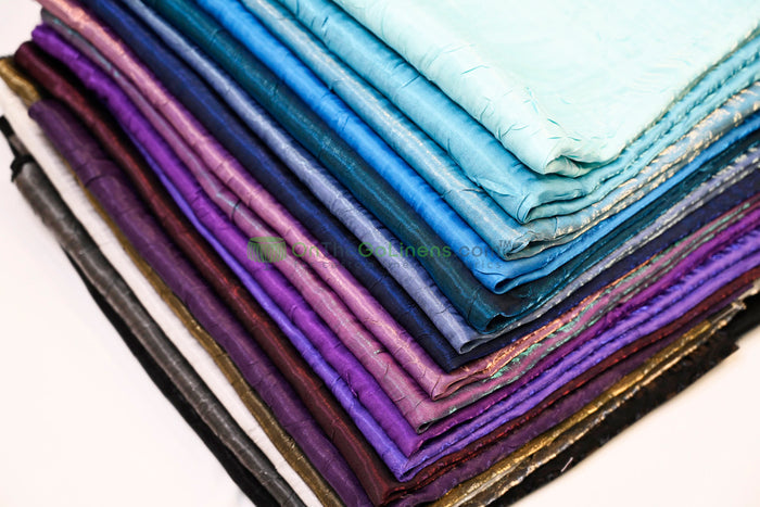 Iridescent Crush Shimmer Table Linens | Galaxy Tablecloth | Multiple Colors |