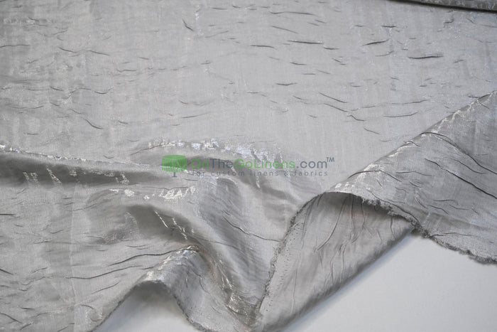 Tablecloth 90 Round / Light Silver