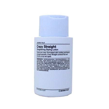 J Beverly Hills Crazy Straight Straightening Styling Lotion 8 Oz
