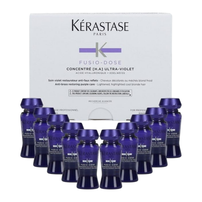 Kerastase Blonde Fusio Dose Concentre Ultra-Violet Blonde 10 x 0.4oz