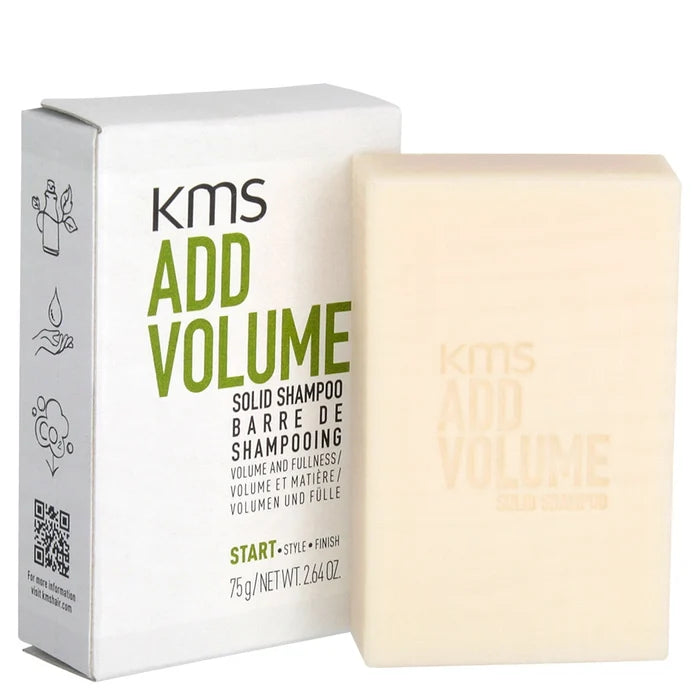 KMS AddVolume Solid Shampoo Bar Volumizing Shampoo 2.64 oz