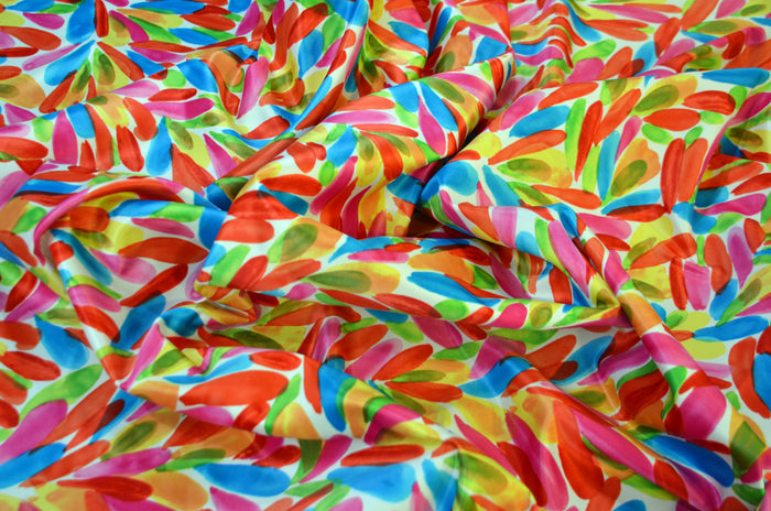LA Vibe Satin Print Tablecloths | LGBT Satin Print Table Linens | 100% Polyester Washable |