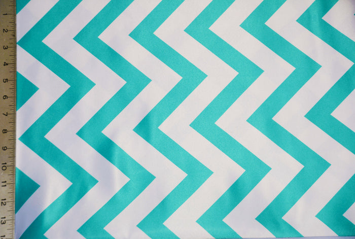 Lamour Satin Chevron Print Event Drapery Panels | Chevron Print Curtains | Multiple Colors |