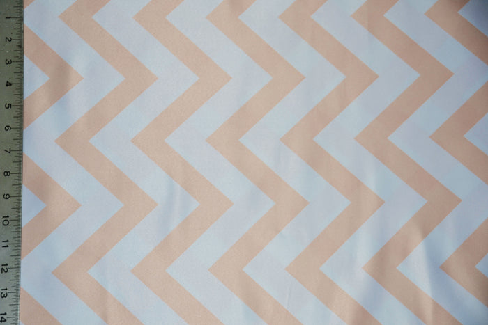 Lamour Satin Chevron Print Table Linens | Chevron Tablecloths | Multiple Colors |