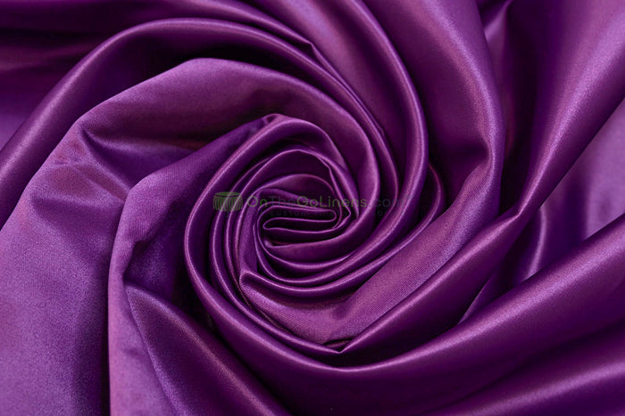 58in x 96in - 8ft Tall / Eggplant