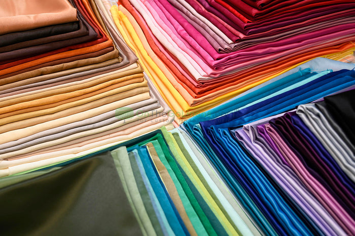 Lamour Satin Tablecloths | 100% Polyester Semi Dull Heavy Satin Table Linens