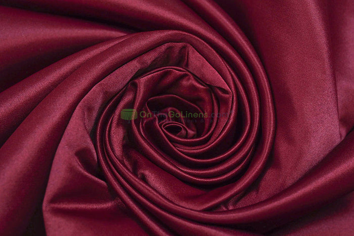 Tablecloth 90 Round / Burgundy