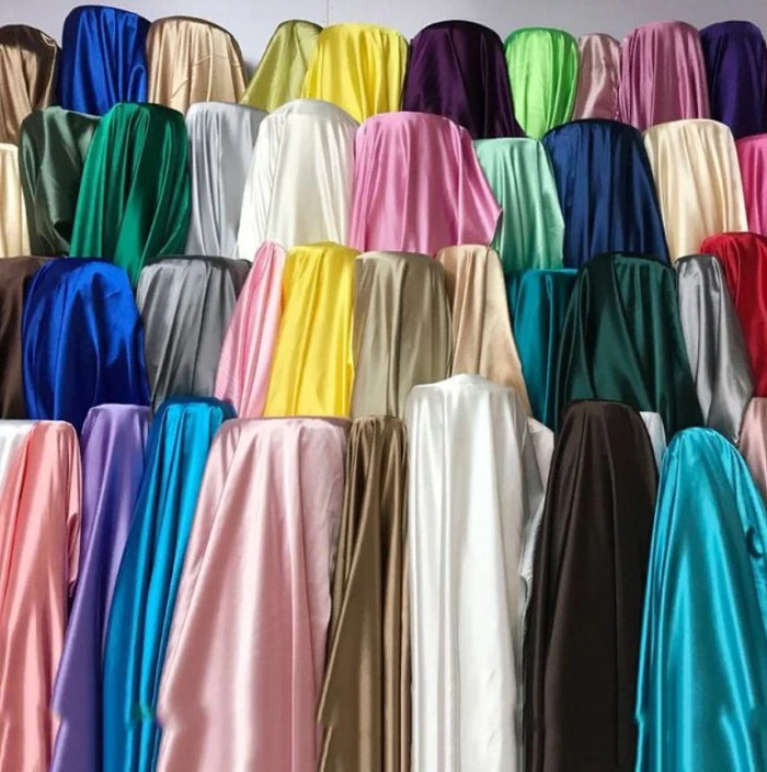 Lamour Satin Tablecloths | 100% Polyester Semi Dull Heavy Satin Table Linens