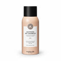 Maria Nila Soothing Dry Shampoo in a 100ml bottle with a beige body, white label, and black cap, set against a plain white background.