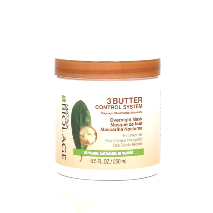 MATRIX Biolage 3 Butter Control System Overnight Mask 8.5 oz - Overstock Beauty Supply