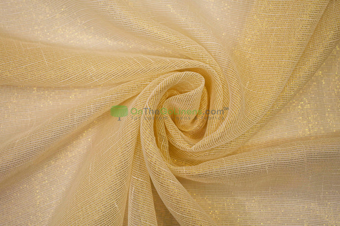 Tablecloth 90 Round / Gold