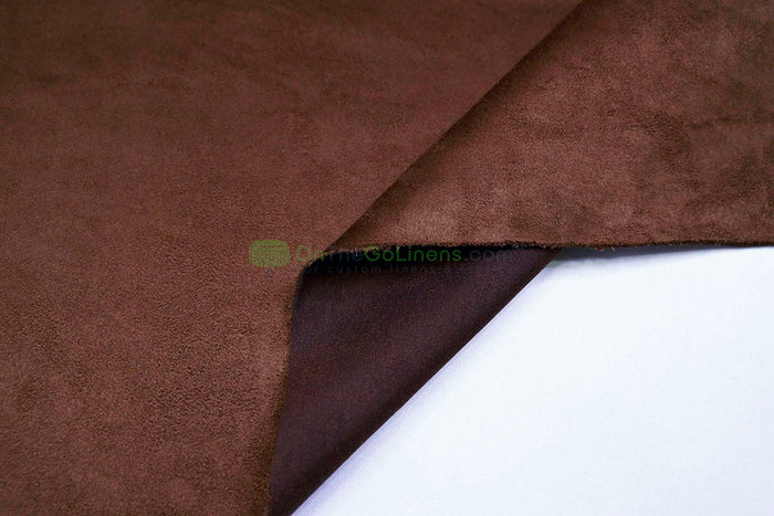 Tablecloth 90 Round / Dark Brown