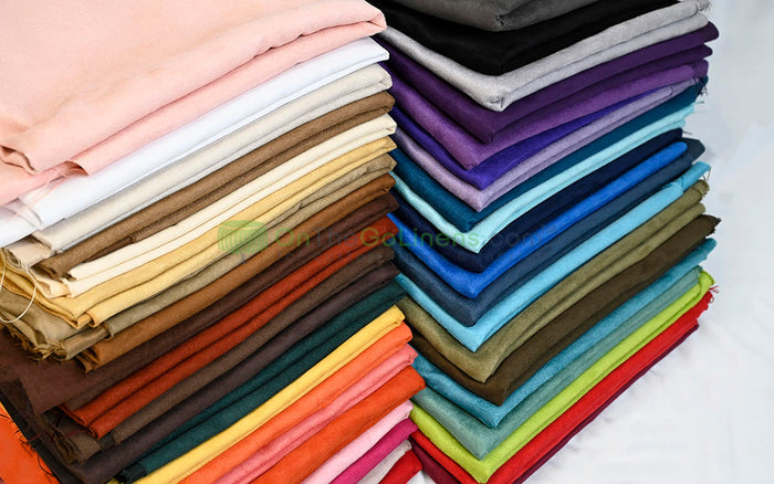 Micro Suede Table Linens | Faux Suede Tablecloths | Multiple Colors |