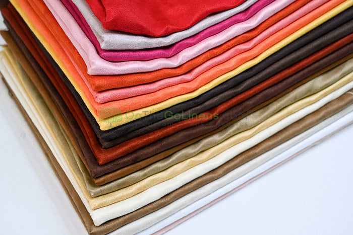 Micro Suede Table Linens | Faux Suede Tablecloths | Multiple Colors |