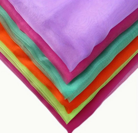 Mirror Organza Table Linens | Mirror Organza Tablecloths and Overlays | Multiple Colors |