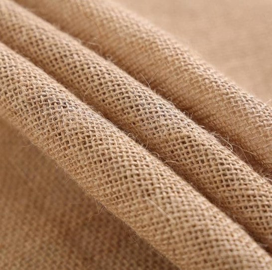 Natural Jute Burlap Table Linens | All Natural Hessian Tablecloths | Natural Color |