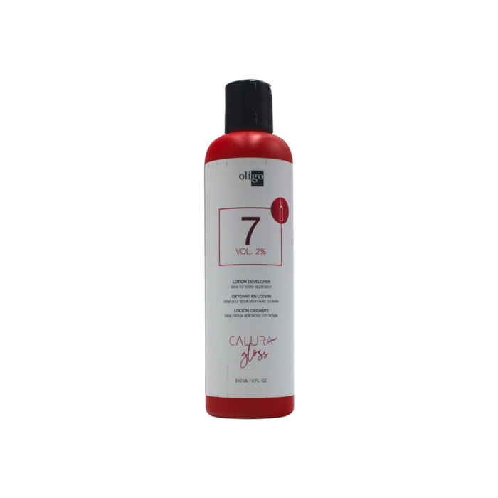 Oligo Calura Gloss 7 Volume 2% Cream Developer 8 oz