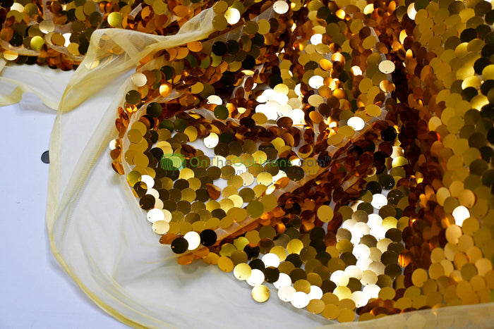 52in x 96in - 8ft Tall / Gold
