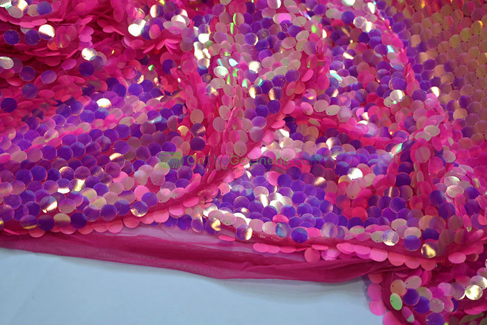 52in x 96in - 8ft Tall / Fuchsia