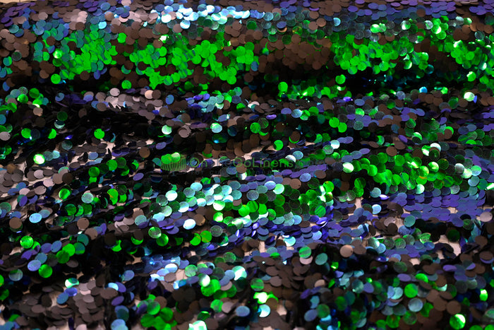 52in x 96in - 8ft Tall / Iridescent Black