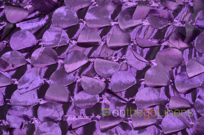 Tablecloth 90 Round / Light Plum