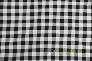 58in x 96in - 8ft Tall / White Black