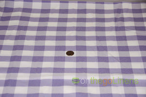 Picnic Checkered Event Drapery Panels | Gingham Fabric Curtains | 100% Polyester | 1x1 |