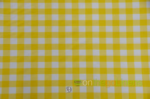 Tablecloth 90 Round / White Yellow