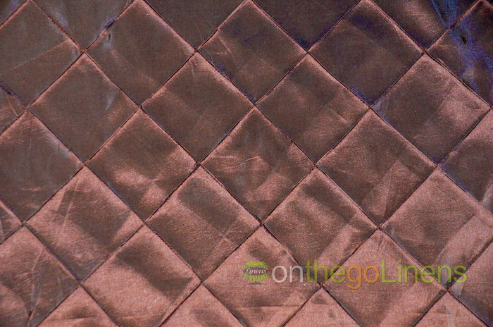 Tablecloth 90 Round / Brown