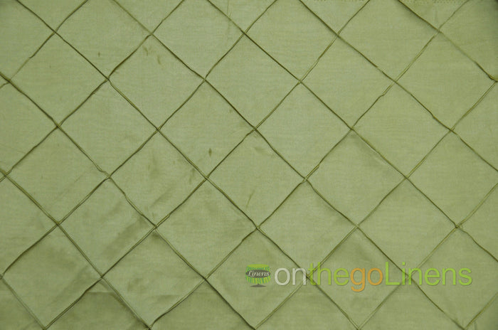 Pintuck 4x4 Table Linens | Diamond Taffeta Tablecloths |Multiple Colors |