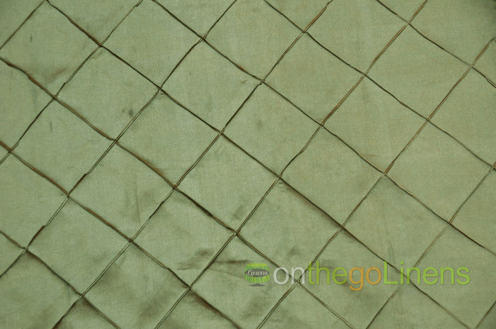 Pintuck 4x4 Table Linens | Diamond Taffeta Tablecloths |Multiple Colors |