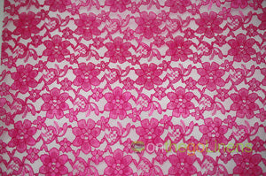 58in x 96in - 8ft Tall / Fuchsia
