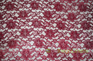 58in x 96in - 8ft Tall / Burgundy
