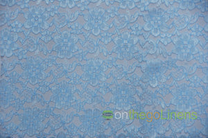 58in x 96in - 8ft Tall / Baby Blue