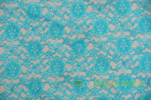 58in x 96in - 8ft Tall / Aqua
