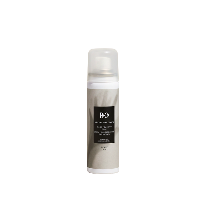 R+Co Bright Shadows Root Touch Up Spray Black 1.5 oz