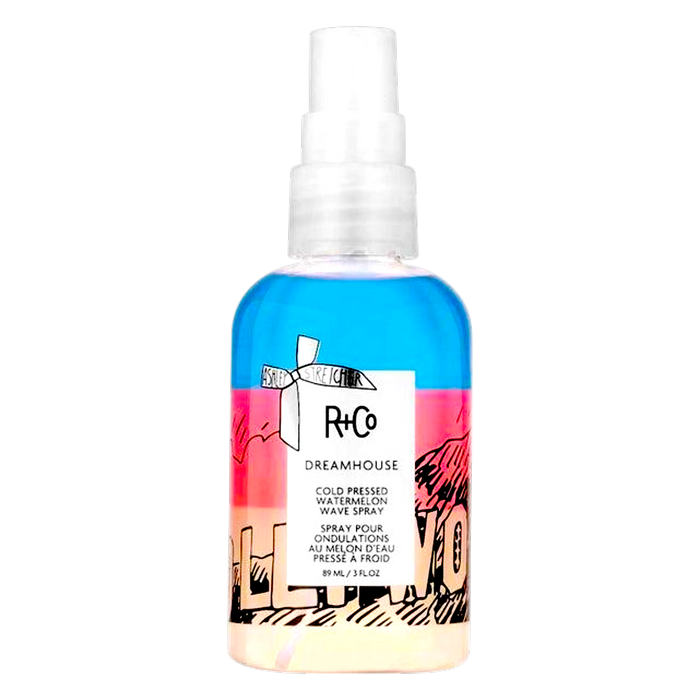 R+Co Dreamhouse Cold Pressed Watermelon Wave Spray Purple 3 oz