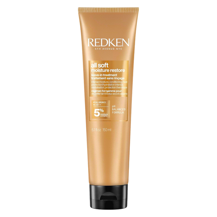 Redken All Soft Moisture Restore Leave-In Treatment 5.1 oz