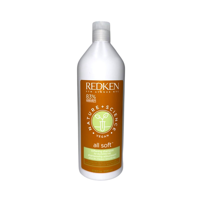 Redken Nature Science All Soft Softening Shampoo 33.8 oz - Overstock Beauty Supply