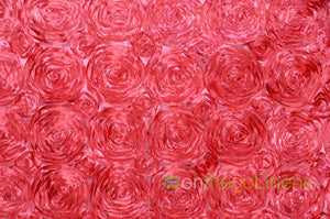 Tablecloth 90 Round / Coral