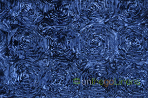 Tablecloth 90 Round / Navy Blue