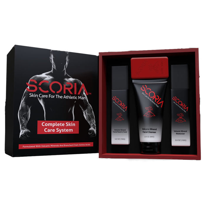 Scoria Skin Care Kit for Men by AminoGenesis