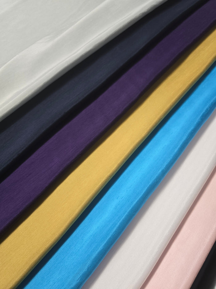 Shantung Satin Table Runners | Reversible Silk Satin Table Runners | 100% Polyester | Multiple Colors |