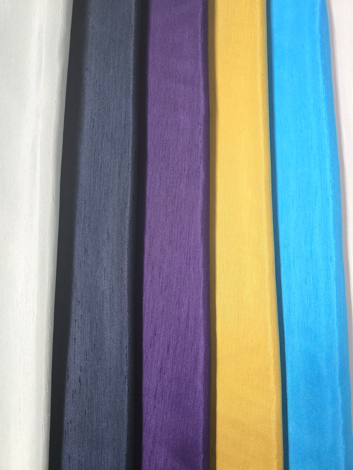 Shantung Satin Table Runners | Reversible Silk Satin Table Runners | 100% Polyester | Multiple Colors |